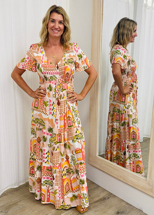 Santorini Maxi Dress