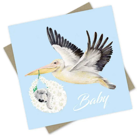 Pelican Baby Card