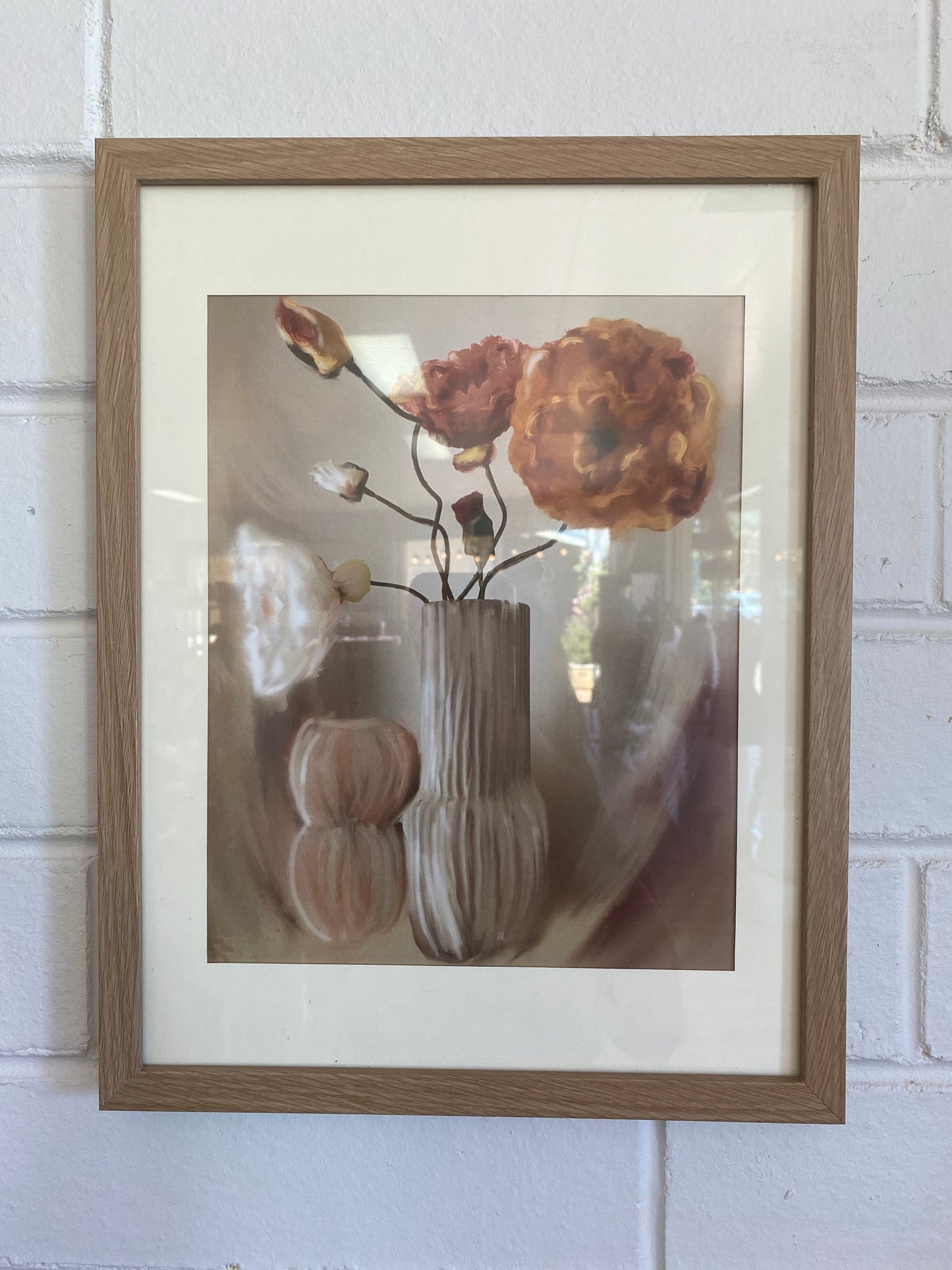 Poppy framed print