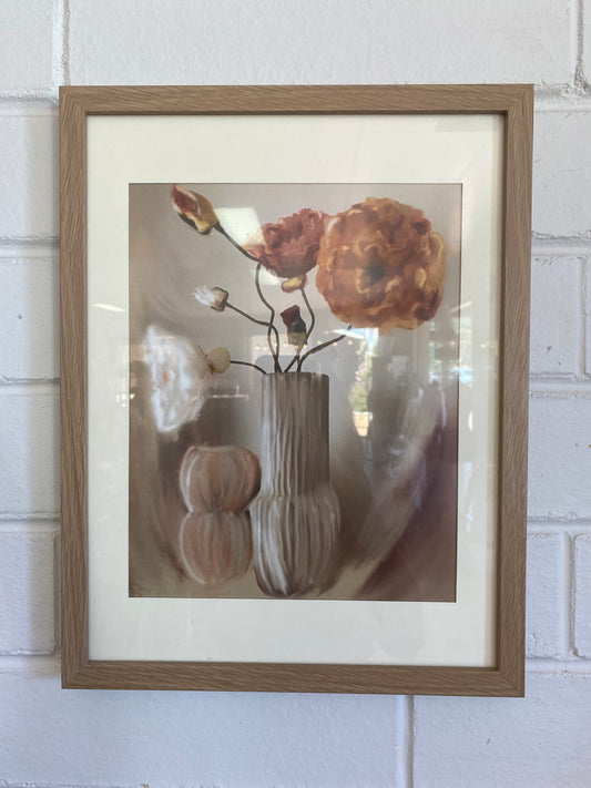 Poppy framed print