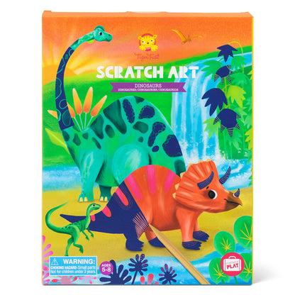 Scratch Art Dinosaurs