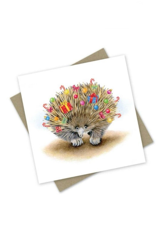 Echidna Christmas Tree Gift Card