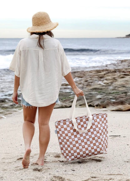 Weekender Bag Palm Trees, Heart & Shells