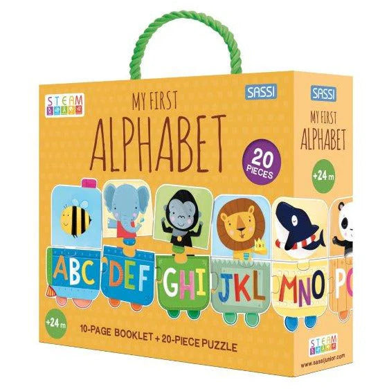 My First Alphabet Puzzle & Book Set