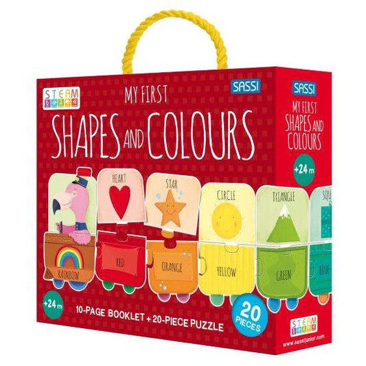 My First Shapes and Colours  Puzzle ad Book Set