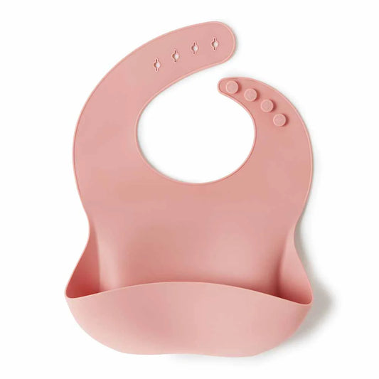 Silicone Bib Rose