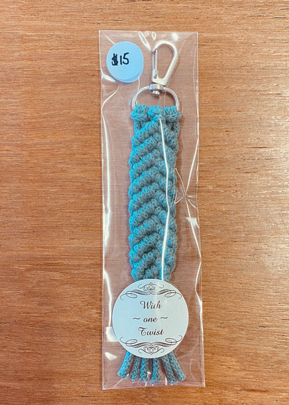 Zephyra Macrame Key Chain