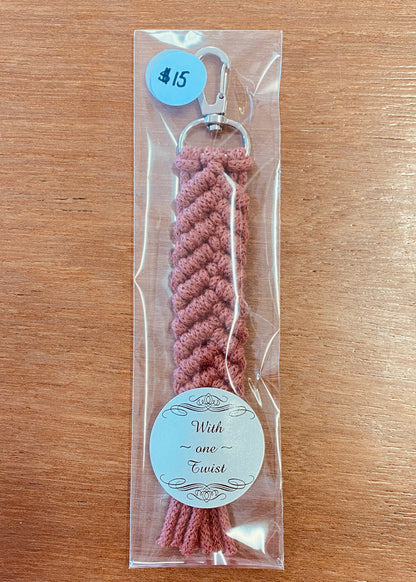 Zephyra Macrame Key Chain