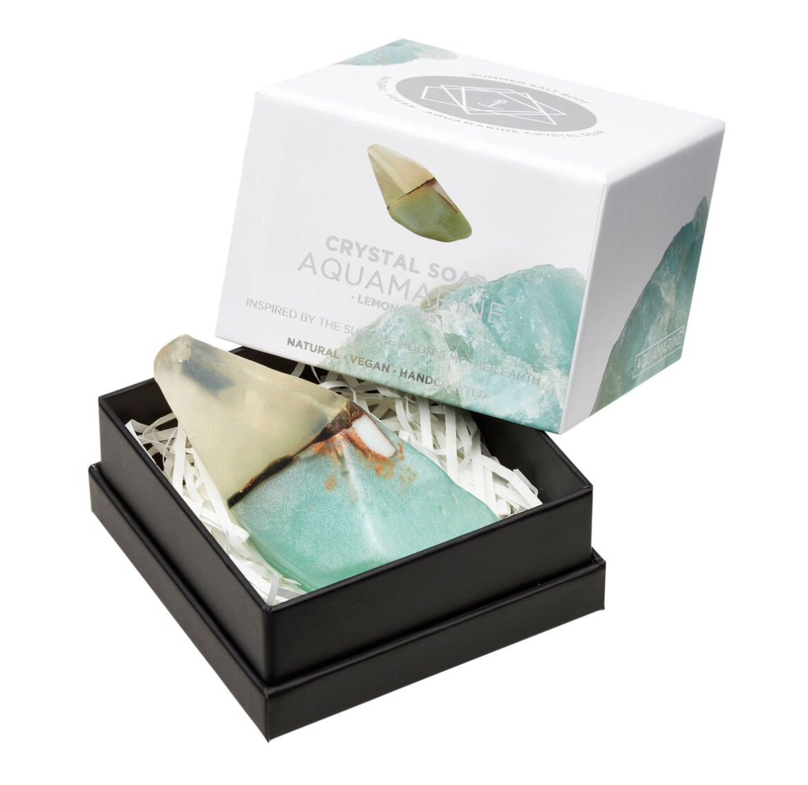 Aquamarine Crystal Soap